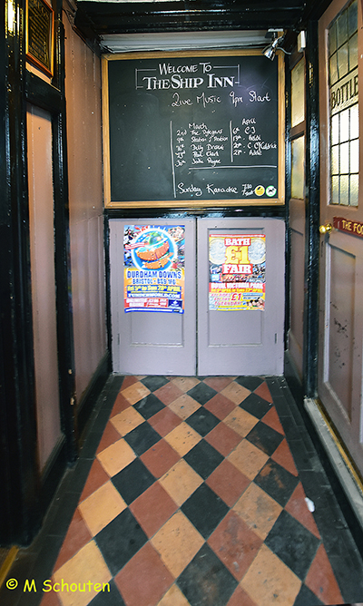 Tiled Floor Vestibule Entrance.  by Michael Schouten. Published on 